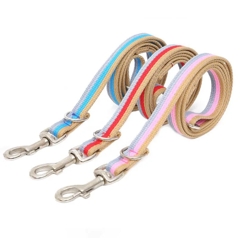 Large Dog Leashes for Dog Leads Pet Training Walking Safety Mountain Climbing Rope Dog Leashes Green Three Colors Band