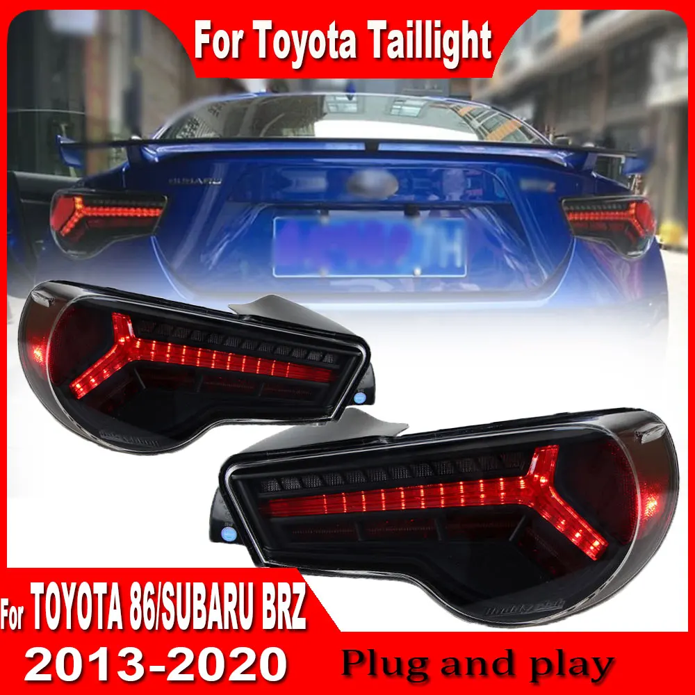 LED Tail Lamp for Toyota GT86 LED Tail Light 2013 2014-2020 Subaru BRZ FT86 Rear Fog Brake Turn Signal Automotive Accessories