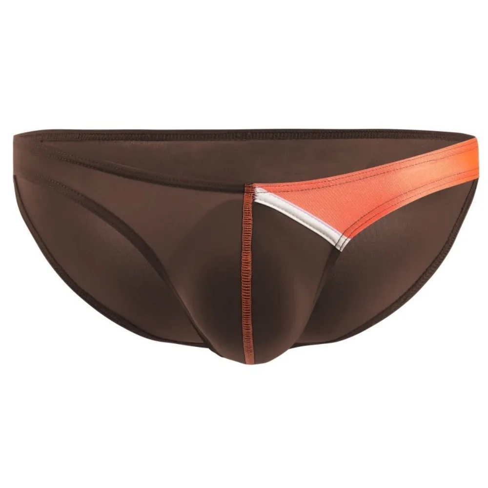 

Модные тонкие мужские трусы-брифы с низкой посадкой, дышащие, летние, с Т-образной спинкой