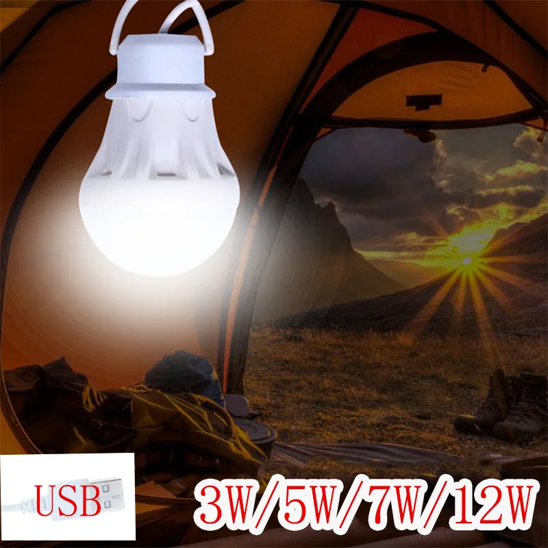 

Светодиодный фонарь DC5V для кемпинга, USB-лампа для экстренных ситуаций, 3 цвета, регулируемая яркость, подвесная лампа для палатки, для работы, барбекю, рыбалки, ремонта, активного отдыха, кемпинга