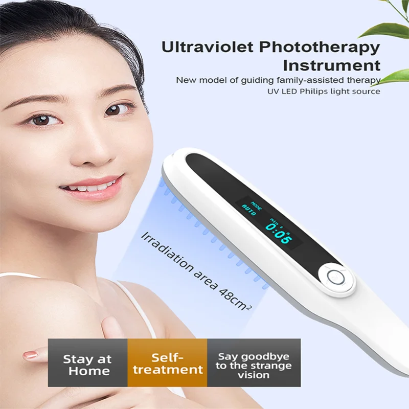 311NM UVB Lamp Phototherapy For Vitiligo Psoriasis Treatment  UV for Vitiligo Psoriasis White Spots Skin