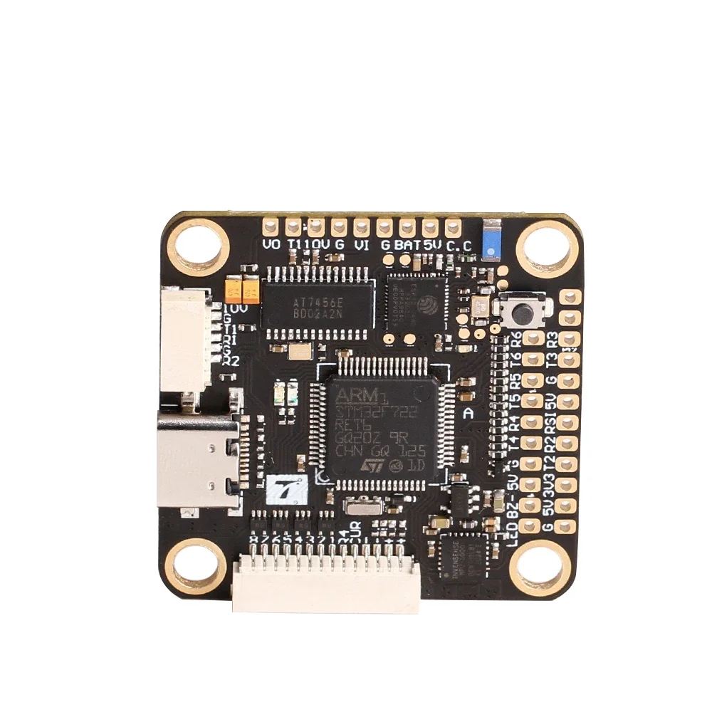 F7 PRO STM32F722 RET6 F7 V2 وحدة تحكم في الطيران Type-C مدمجة في واي فاي 8x PWM BF/INAV لسباق FPV RC Dr-ones