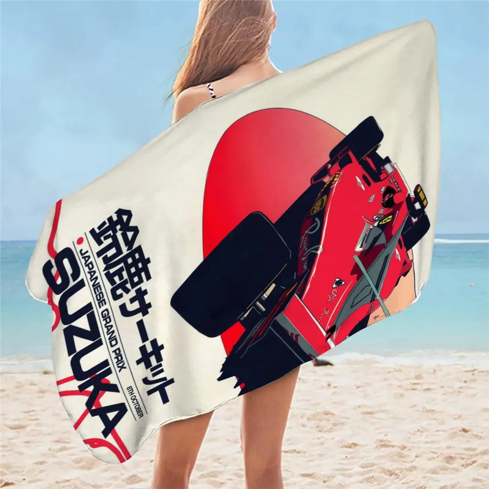 ferrari-f1-gp-japao-suzuka-toalha-de-praia-macia-secagem-rapida-retangulo-em-forma-natacao-praia-piscina-ginasio-cobertor-esportes-yoga-toalhas-de-banho