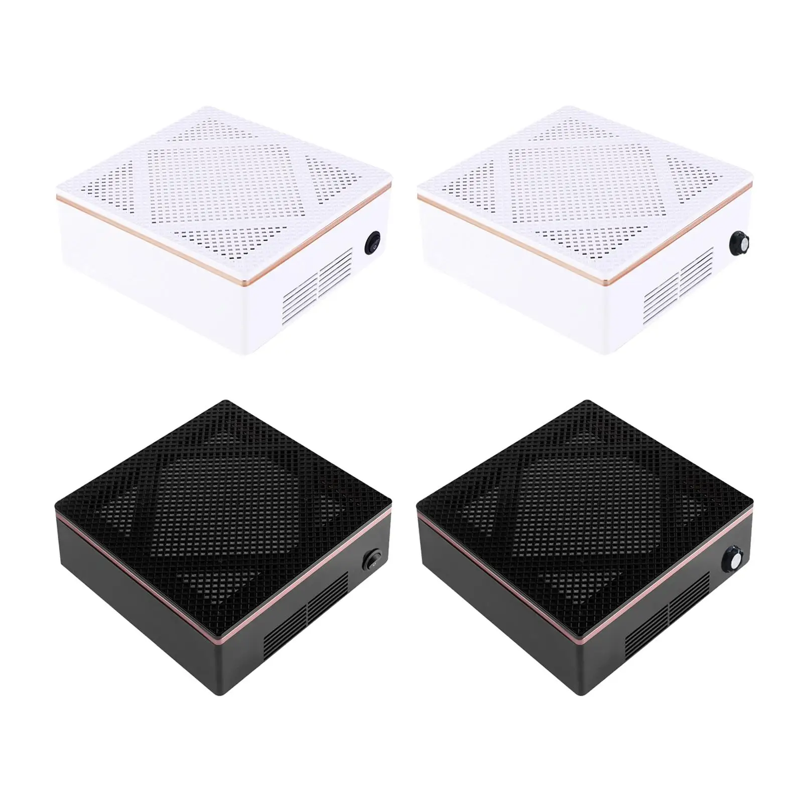60W Nail Vacuum Dust Collector Easy Clean Fan Extractor Professional with Filter Powerful US Adapter Nail Salon Tools Cleaner