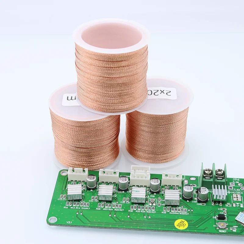 6M-15M 20M Kupfer Solde Draht Schweißen Entlöten Mesh Docht Saug Zinn Geflecht Band für PCB Schweißen reinigung Löten Entfernen Werkzeug – Detail 1