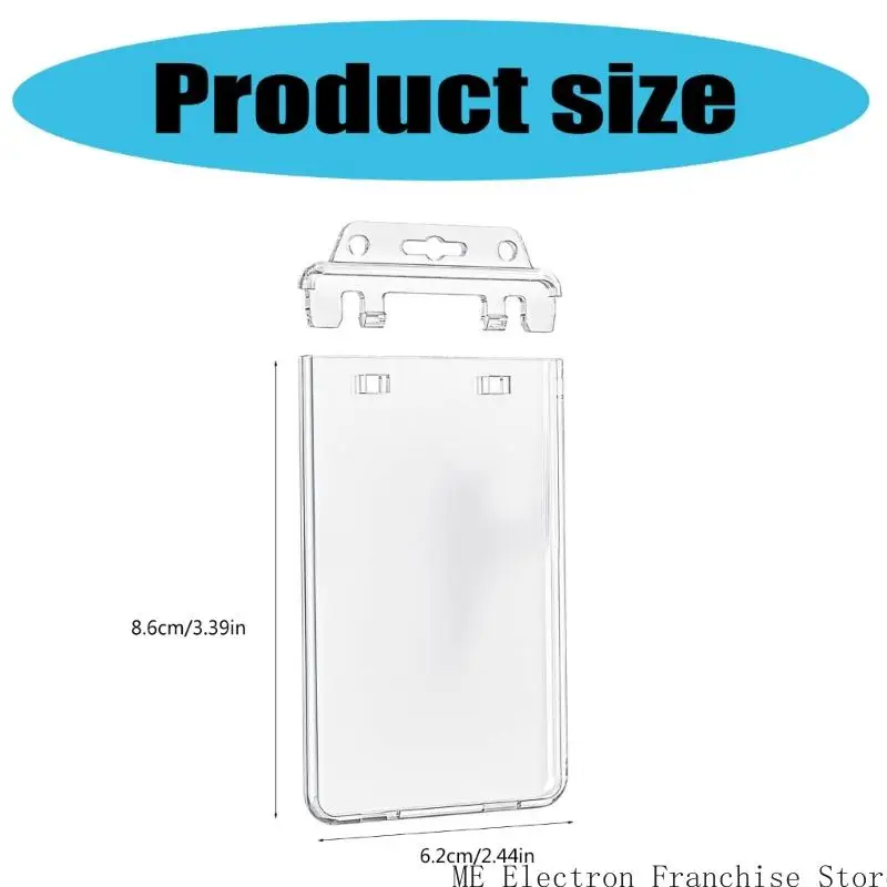 T5EA Clear Card держатели карты корпус корпус водонепроницаемые держатели карт Назовите держатели значков