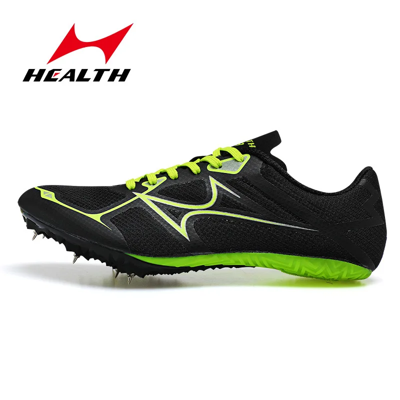 

Mens Women Track Field Shoes Training Sports Athletes Lightweight Long Jump Sprint Spikes Tracking Nail Sneakers Plus Size 35-45