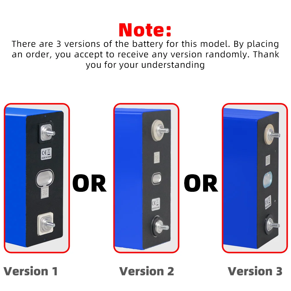 PWOD 3.2 فولت Lifepo4 بطارية 360AH الصف أ 10000Cycle لتقوم بها بنفسك 12 فولت 24 فولت 48 فولت ليثيوم خلية فوسفات الحديد للتخييم عربة جولف الاتحاد الأوروبي الأسهم