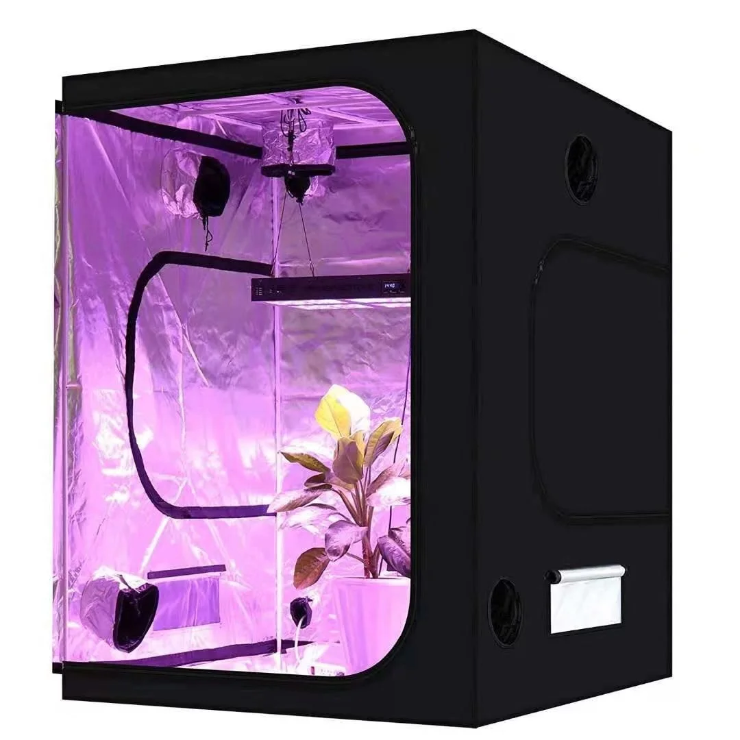 نظام النمو المائي تنمو خيمة عدة Growbox 1000 واط شاشة ليد بطيف كامل تنمو ضوء 4 بوصة مراوح القناة فلتر الكربون لنمو النباتات #3