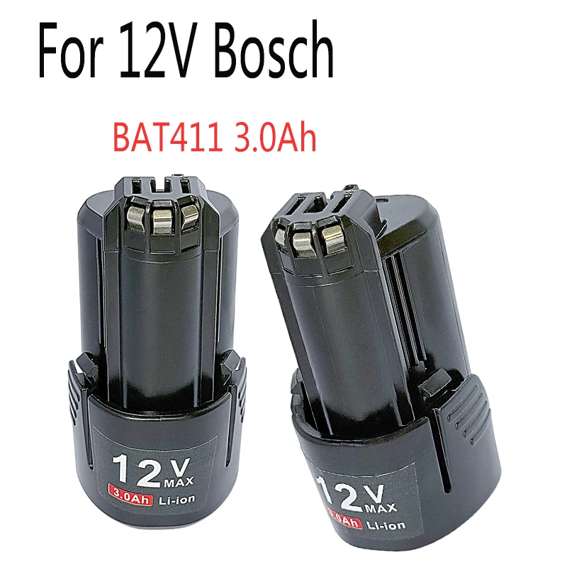 

For Original Bosch 12V Replacement Battery 12V Battery For BOSCH BAT412A BAT413A D-70745GOP 2607336013 2607336014 PS20-2