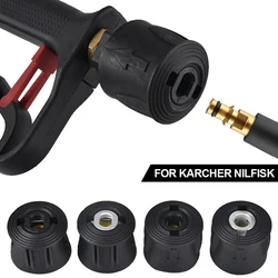 For Bosch Nilfisk Lavor Parkside Karcher Patriot Daewoo High Pressure Washer Outlet Hose Adaptor Hose Connecter To M22 Spray Gun