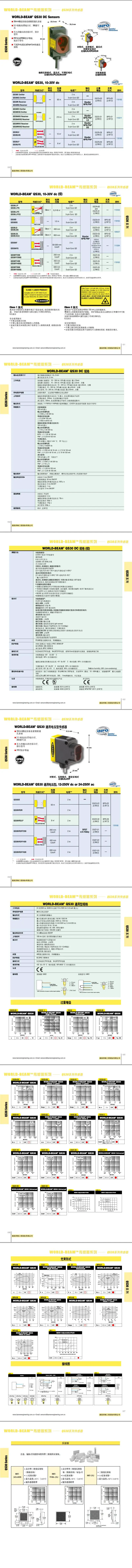 QS30LP QS30LPQ Banner Polarized Reflection Plate Photoelectric Sensor