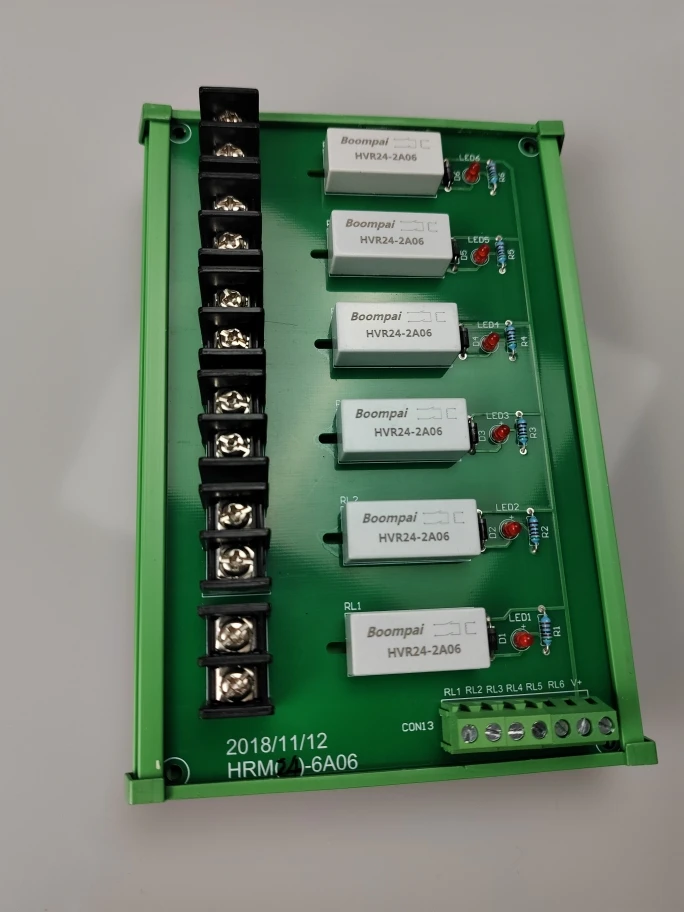 Reed Relay Module, HRM-6A06 24V/12V Full PCB Pin Mount