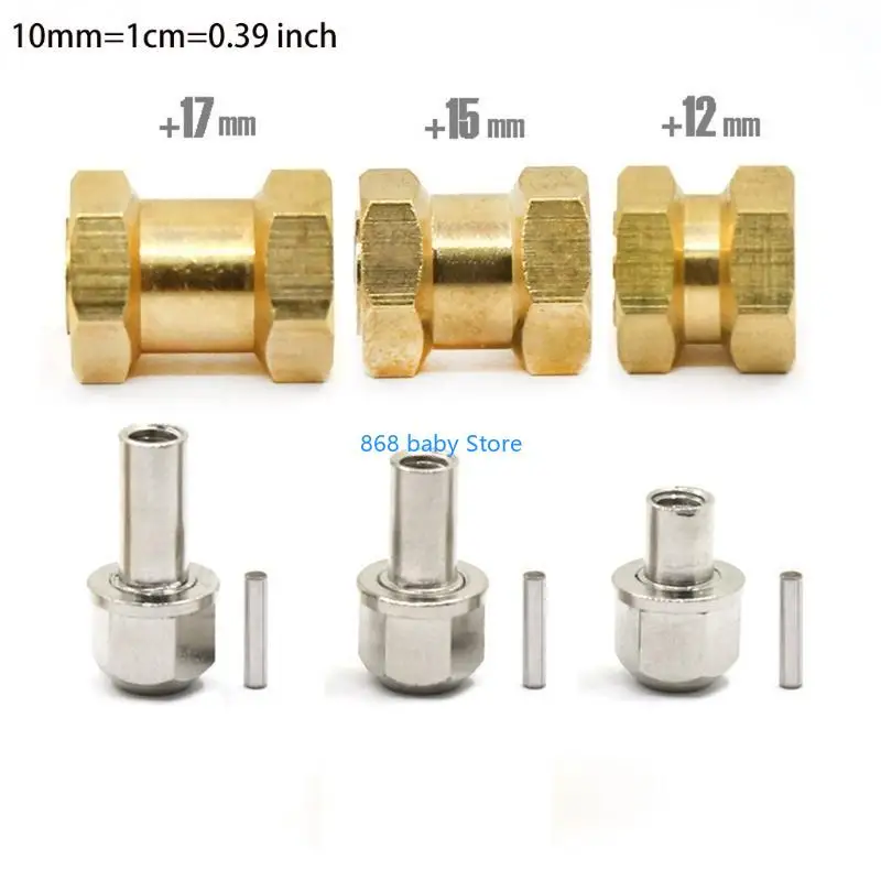 29EE RC Model Climbing Car Car Part for 1/10 Enام وتوسيع لوازم السيارات ذات الجودة العالية النحاس المصنوعة من النحاس