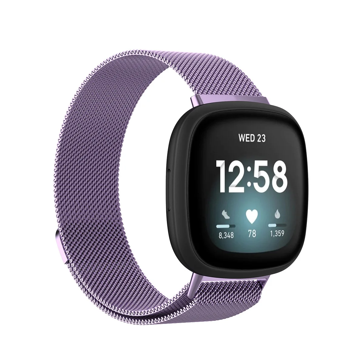 Milanese Watchbands Strap for Fitbit Versa 3 Band Metal stainless steel Smartwatch Replacement Bracelet accessories Versa Sense