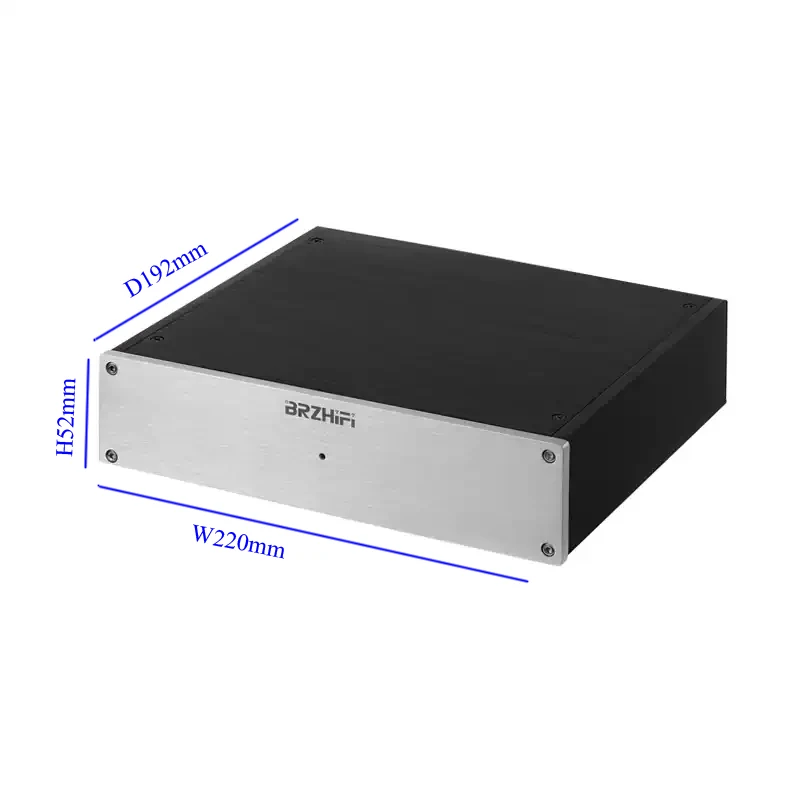 220X52X192mm Aluminum chassis power amplifier case Shell Preamplifier DAC DIY case