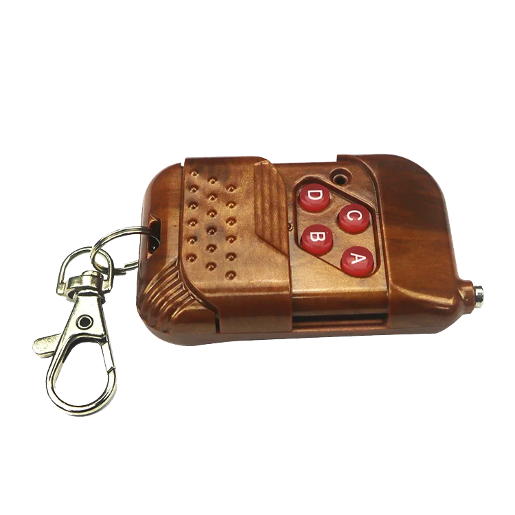 433Mhz Universal 4 Channel wireless Remote Control Cloning Copy Code Electric Garage Door Long Range Remote Key Fob