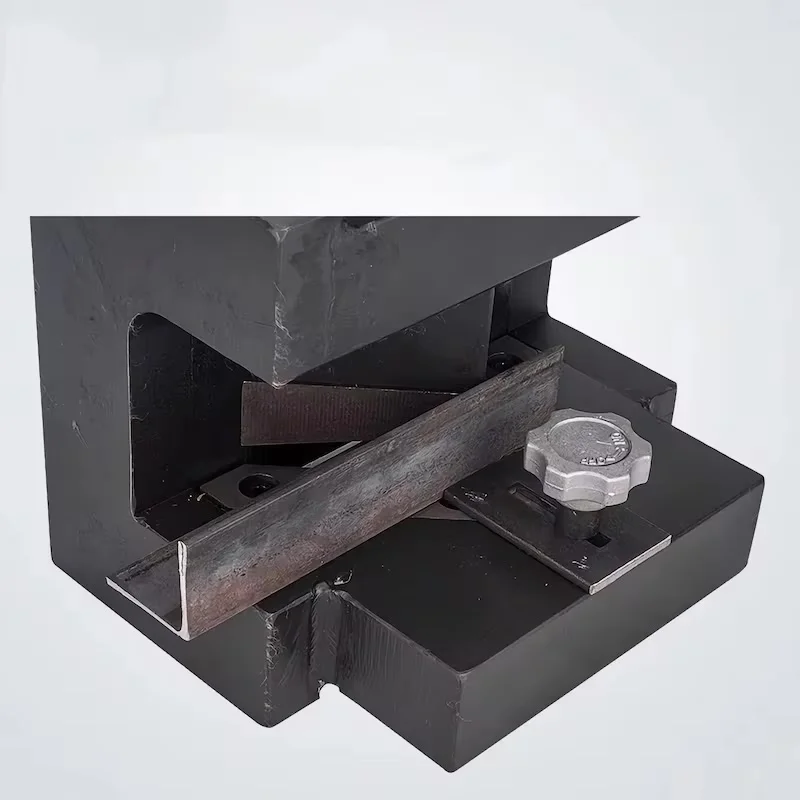 Electro-hydraulic No. 6 angle iron  steel triangle cutter iron triangle shearing machine