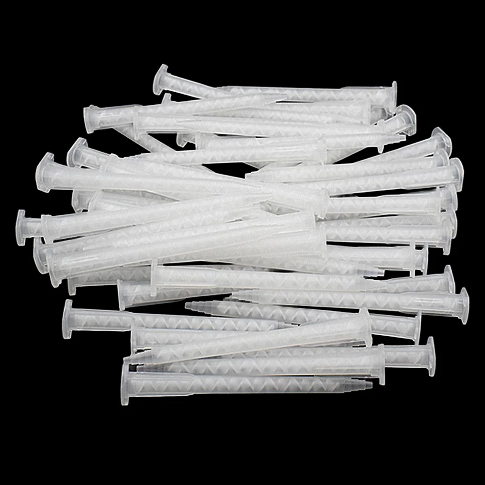 

30pcs Static Mixer Tube AB Glue Epoxy Adhesive Gun Dispenser Mixing Nozzle 103mm Applicator Mixing Nozzle Tube Adhesive Tool Set