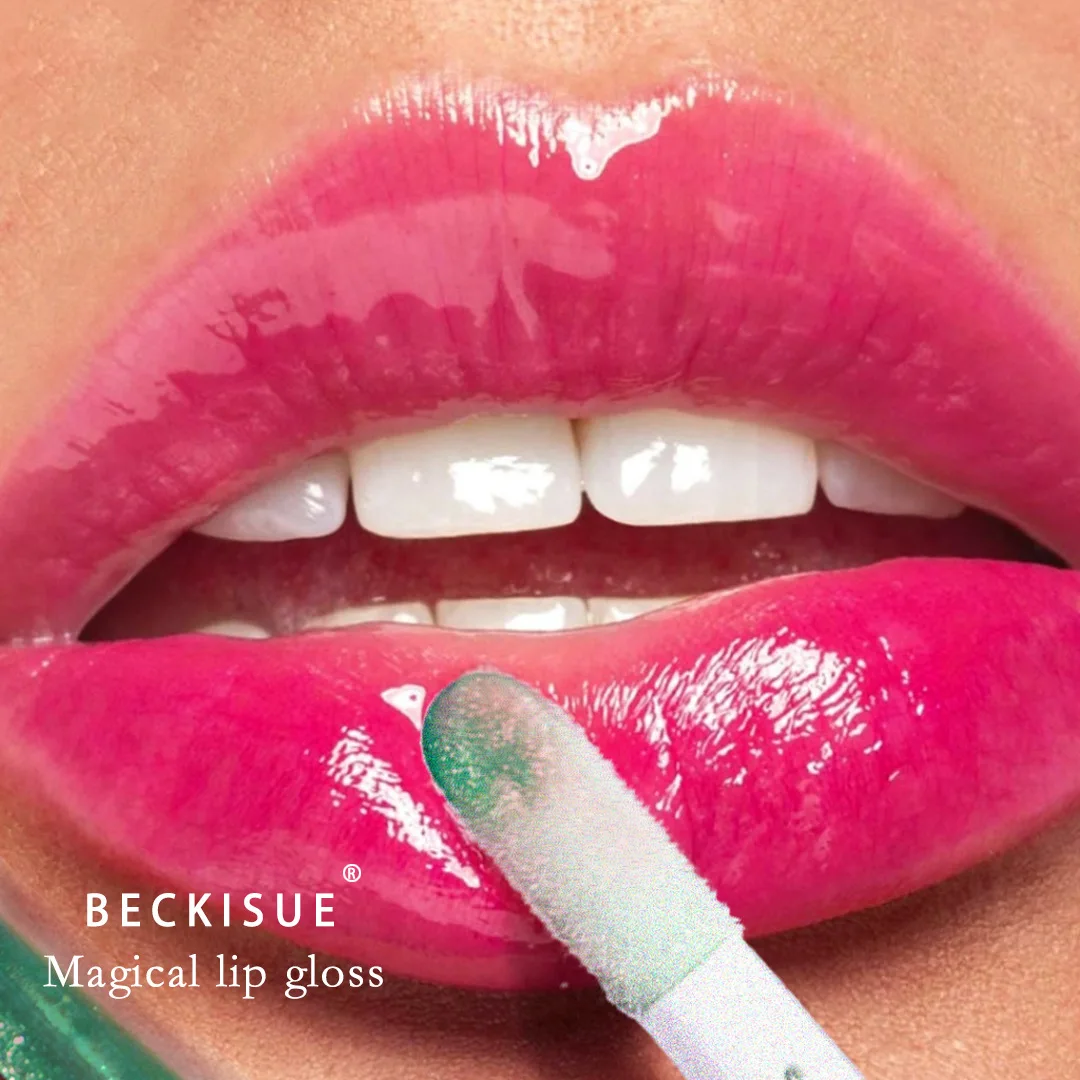 Color Changing Lip Gloss Lip Gloss Green Temperature Changing Lip Gloss Moisturizing Glossy Glass Lip