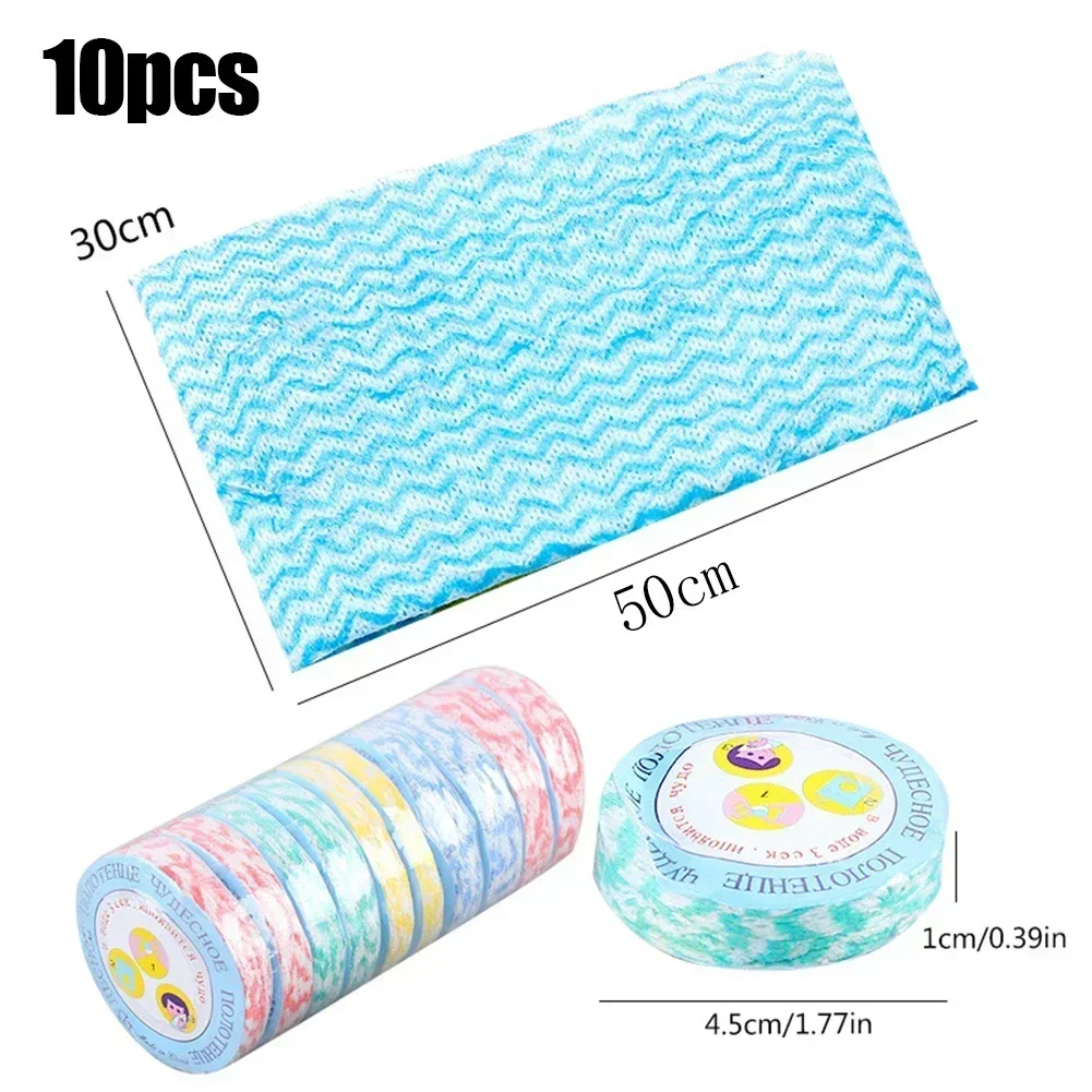 10pcs Portable Towel Travel Outdoor Disposable Compressed Towel Spunlace Non-wovenfabric Mini Towels Face Portable Tube