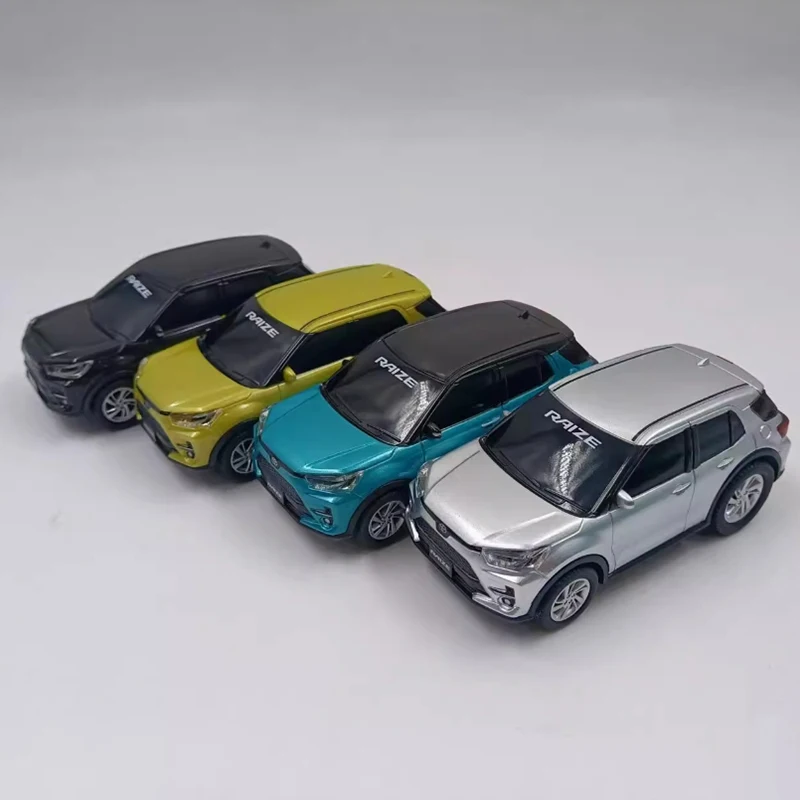 Diecast 1:43 Scale RAIZE TYT SUV Alloy Simulation Car Model Static Collection Decorated Holiday Gifts Toys Souvenir Gift