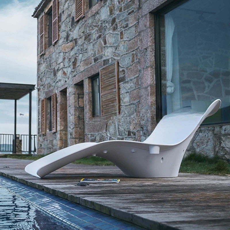 Fiberglass Pool Lounge Outdoor Coastal Lounge Chair