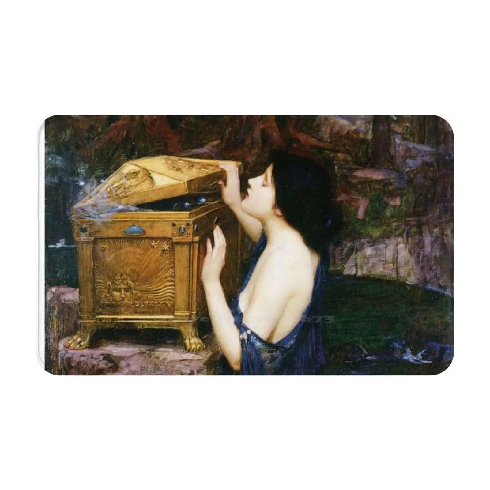 By John William Waterhouse Soft Cushion Car Home Carpet Door Mat John William Waterhouse Romanticism Mythological Painting