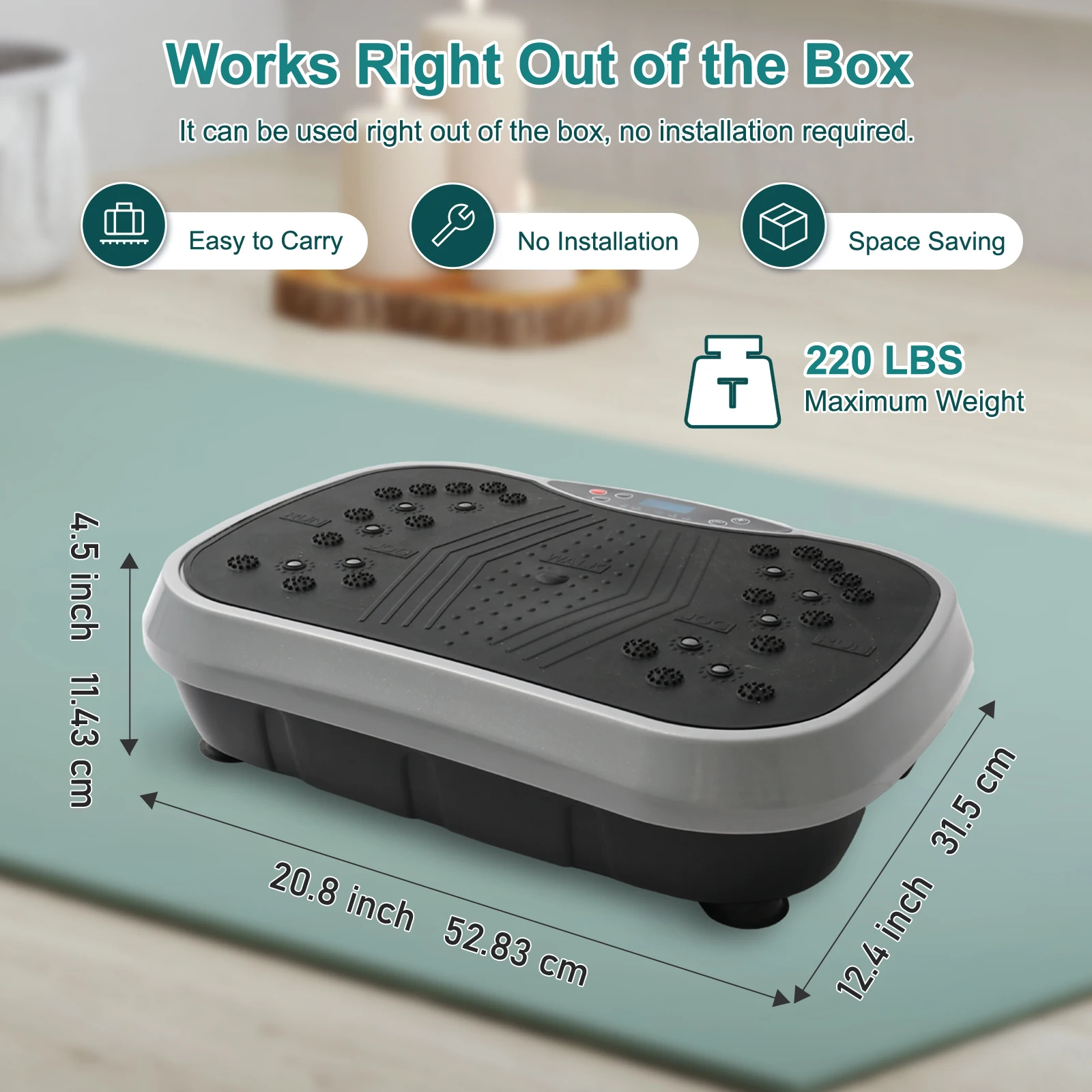 آلة تمرين لوحة الاهتزاز حرق الدهون المنزل اللياقة البدنية الدهون الرافعة تشكيل الجسم كله تجريب أجهزة لياقة بدنية محمولة #2