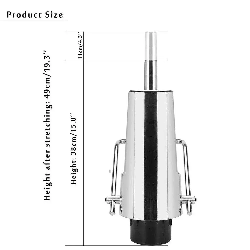 Hydraulic Pump Barber Chair Replacement 4 Bolt M8 Thread Screw Pattern All Purpose For Barber Beauty Salon