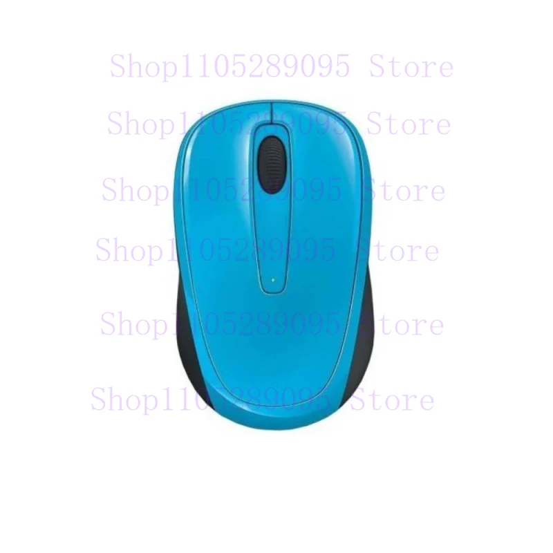 FOR Microsoft Wireless Mobile Mouse 3500 Ambidextrous 1000 DPI Bluetrack - Cyan Blue