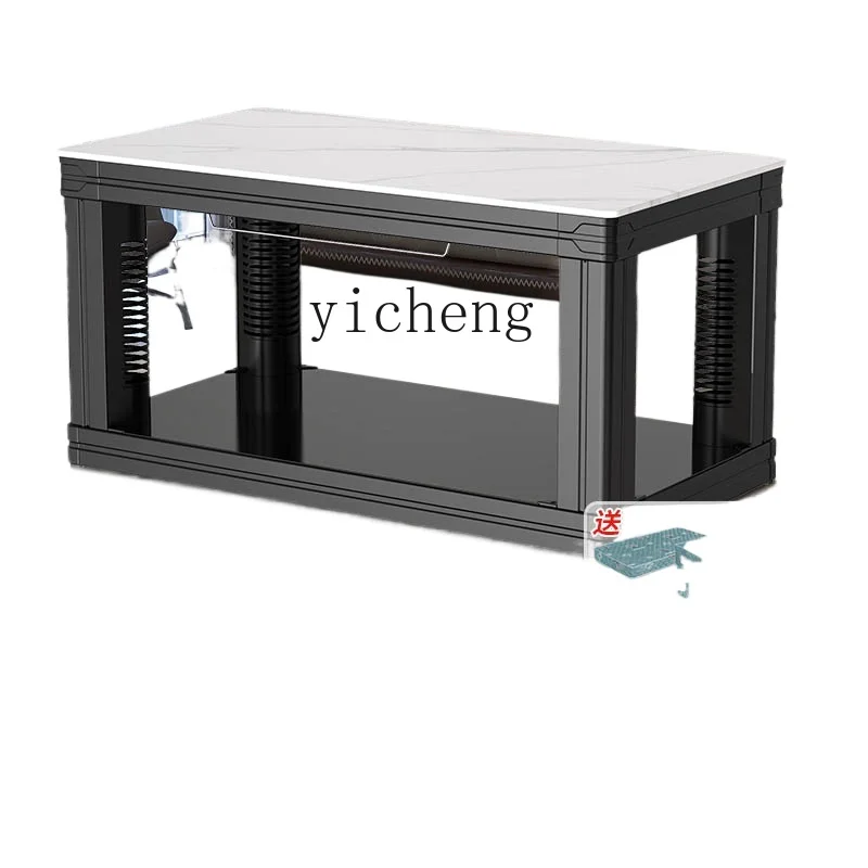 Tqh Lifting Heating Table  Coffee Table Integrated Household an Electric Radiator Heater Heating Table Rectangular