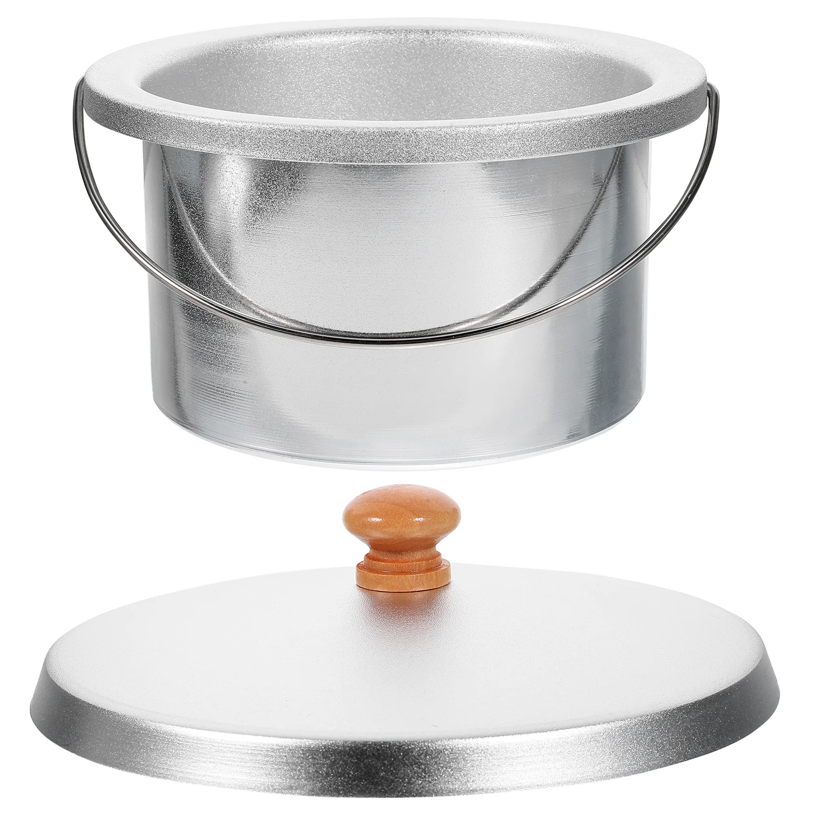 

1 set Inner Pot Lid Set 600CC Wax Heater Accessory Stainless Steel Melting Pot Nonstick Easy Cleaning Waxing Tool Safe Reliable