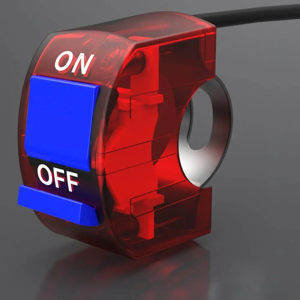 

CarHome цельные переключатели для мотоцикла, пулевидный разъем, переключатели на руле, кнопочный разъем включения/выключения, кнопочный переключатель для мотоцикла, Acc