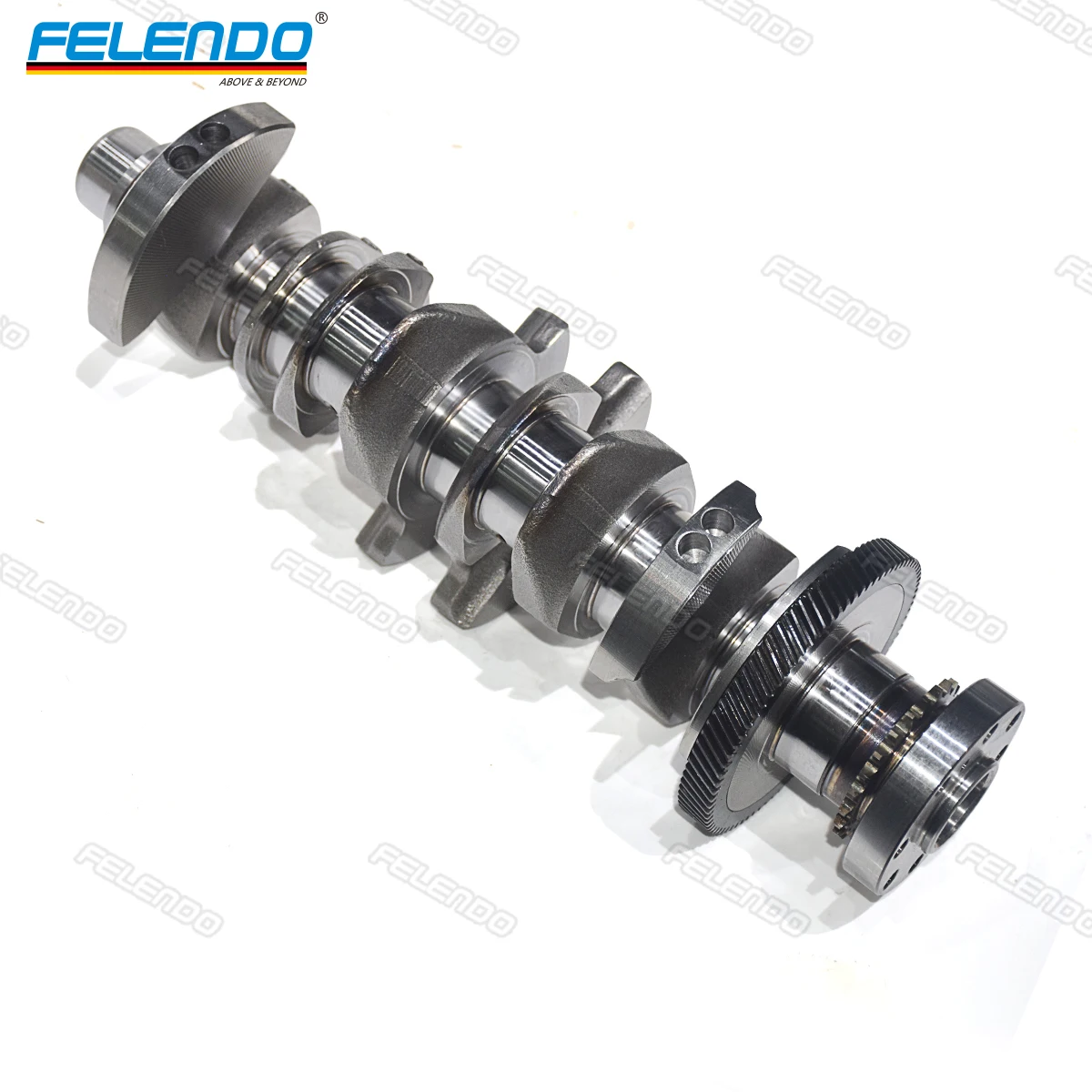 Felendo AJ200 Diesel Crankshaft 204DTA 204DTD for Land Rover Range Rover Discovery Sport Velar 240HP 180HP High-Power Low-Power