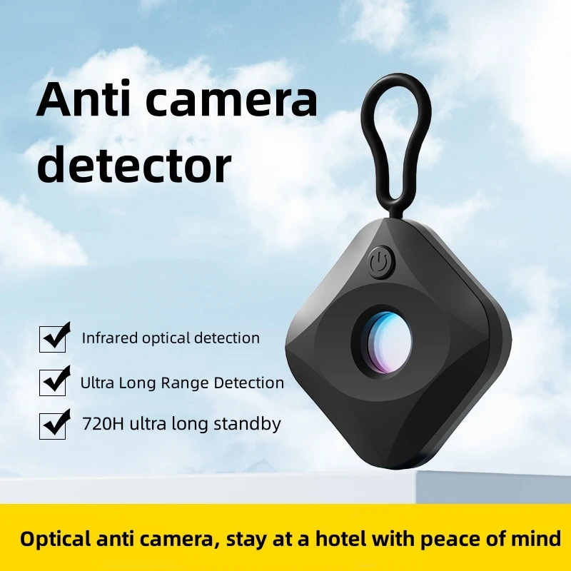 Hidden Camera Detector Pinhole Infrared Lens Detection Gadget Mini Spy Camera Finder Anti-Peeping Security Protector GPS Locator