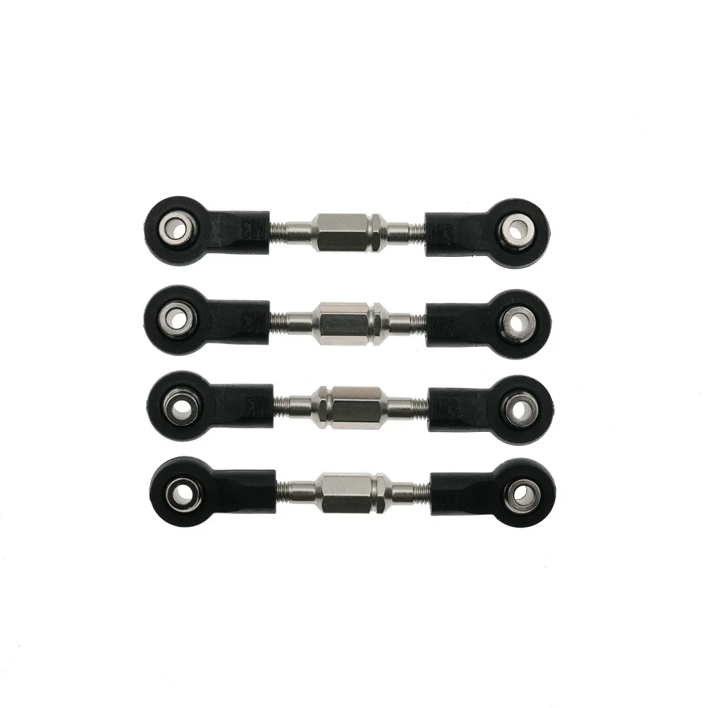 For SY1201 SY1202 SY1203 SY1204 Metal Adjustable Tie Rod Linkage Link Rod Set RC Car Upgrade Parts Accessories