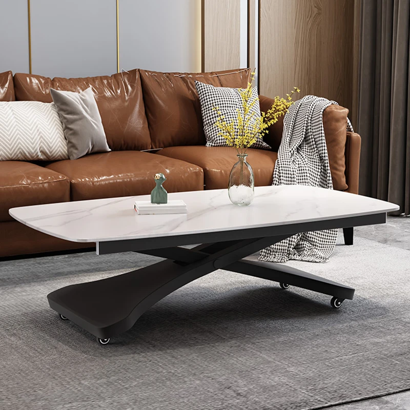 Design Modern Coffee Table Unique Aesthetic Minimalist Lift Top Coffee Table Rectangle Metal Neubles De Salon Home Furniture