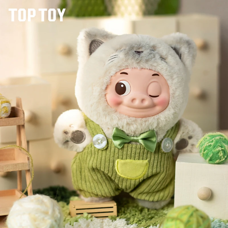 

TOPTOY PigMimi Plush Blind Box Cute Pig Hero Male God Doll Pendant Girl Gift Birthday Gift Cute Pig Male God Cute Multiple Color