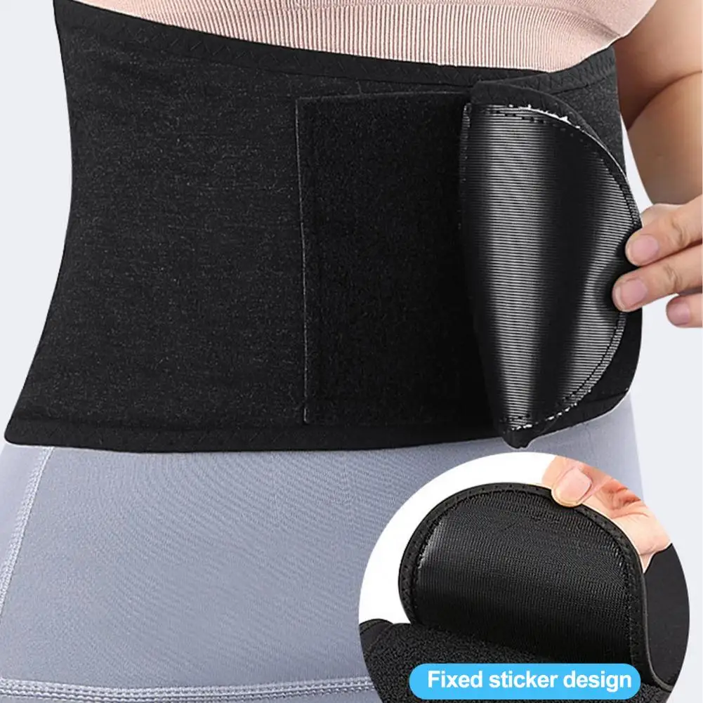 

Back Pain Brace Winter Thermal Plush Waist Warmer Lumbar Support Belt for Men Women Cozy Abdominal Protector Stomach for Weather