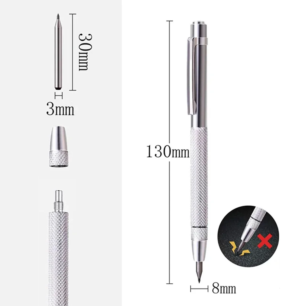 Diamond Scribing Pen Tungsten Carbide Tip Carbide Engraving Pen Tungsten Carbide Nib Stylus Pen Glass Ceramic Metal Send Arrow