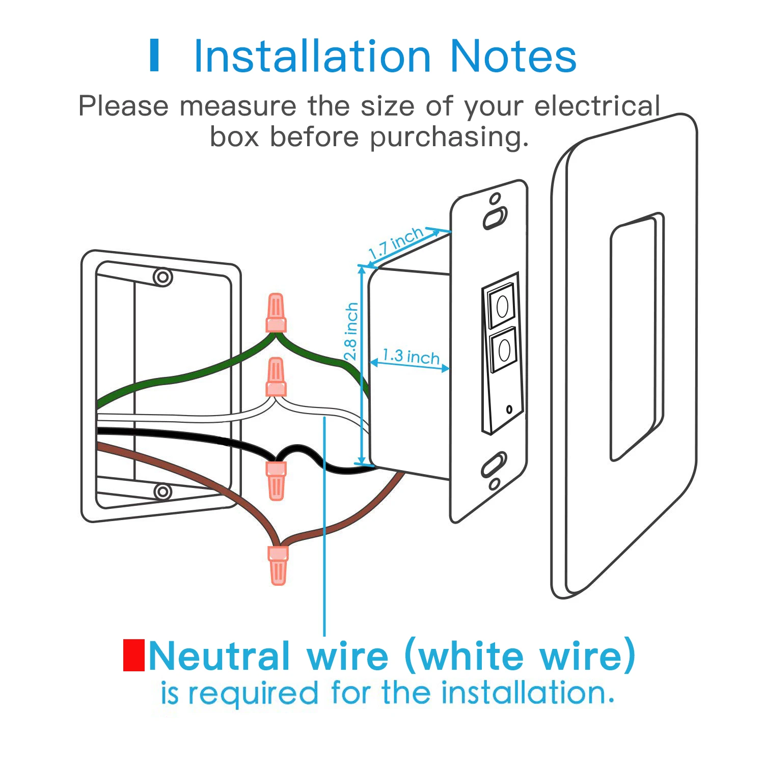 HomeKit Smart Wifi Dimmer Switch and Remote Kit Remote Control Light Switches Support Alexa Google Assistant SmartThings Meross