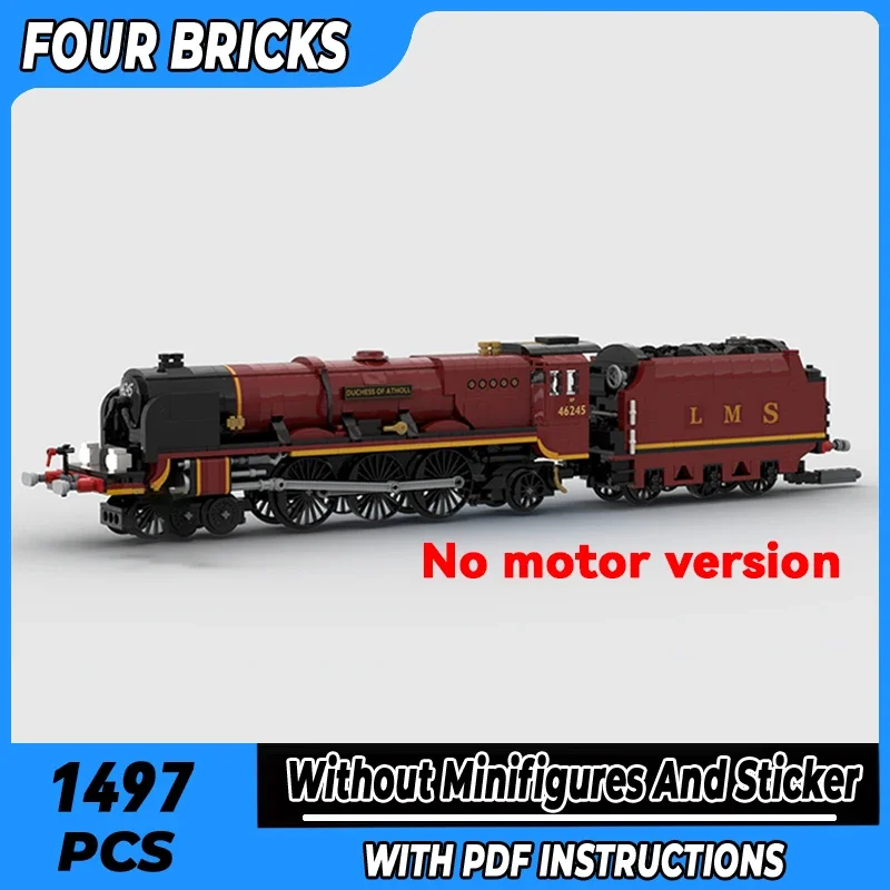 City Car Model Moc Building Bricks Princess Steam Locomotive Technology Modular Blocks Gifts Christmas Toys DIY Sets Assembly