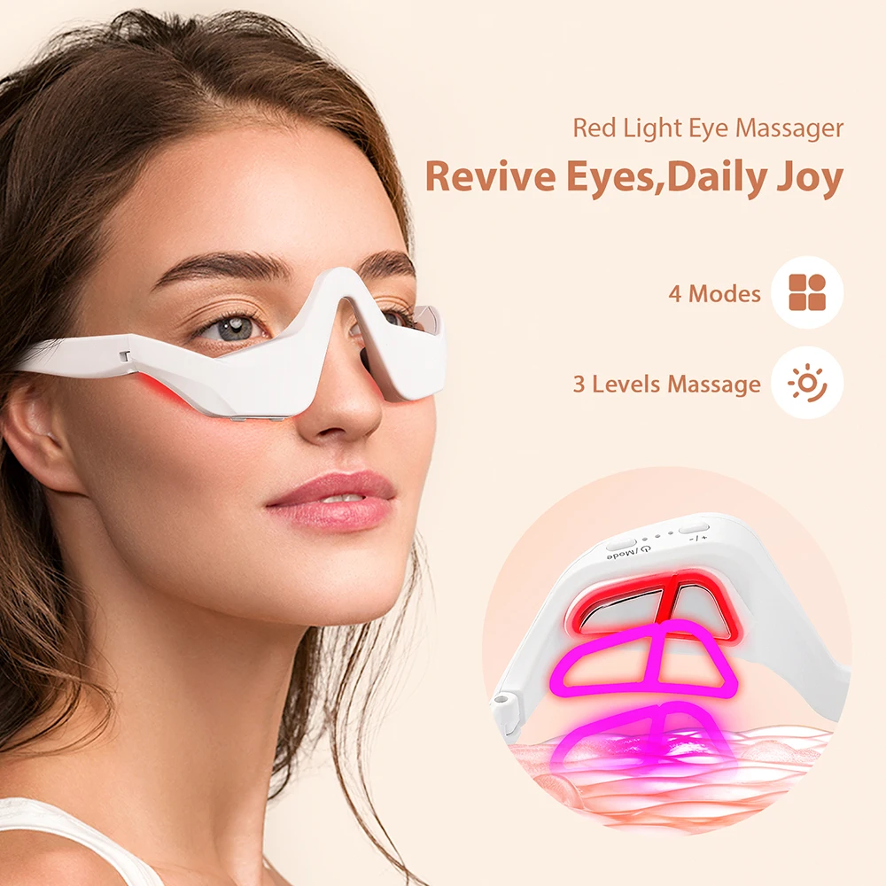 Masseur oculaire pour les cernes, relaxant, anti-fatigue, éclaircissant, lisse les ridules, soin des yeux, beauté