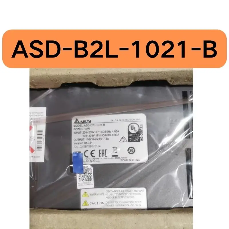 New 1KW AC servo drive ASD-B2L-1021-B in stock for quick delivery