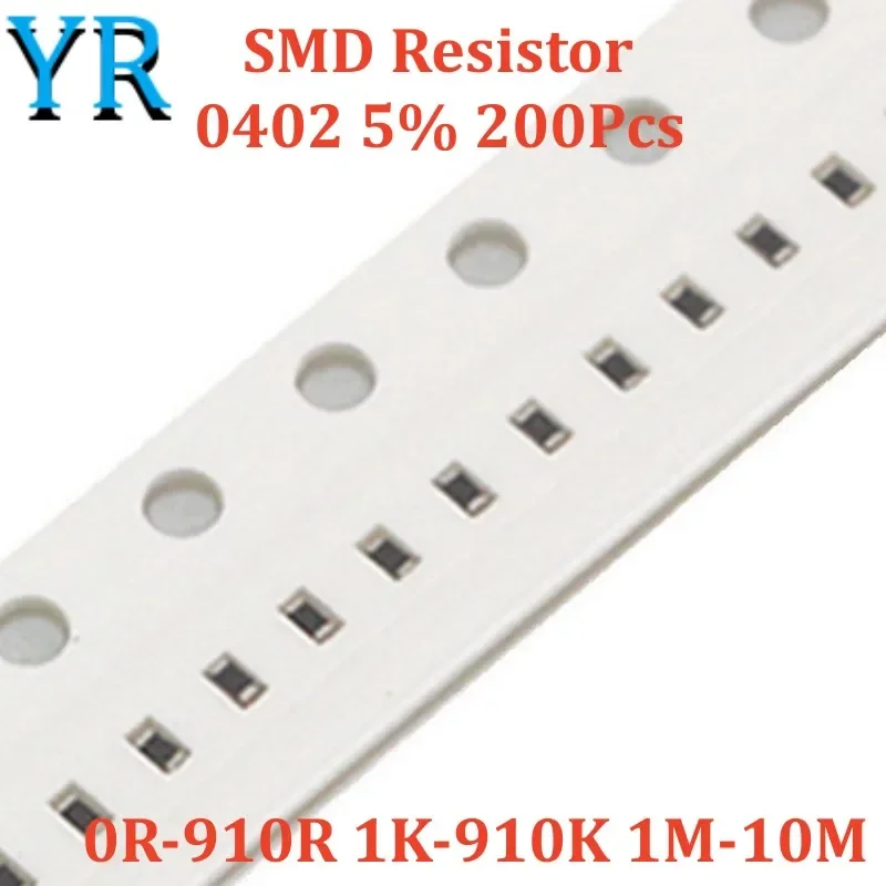 200Pcs 0402 5% Smd …