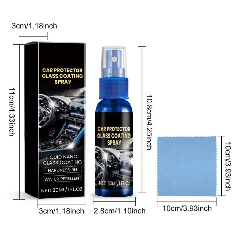 Środek do renowacji powłok 30ml Auto Leather Coating Spray Liquid Szybkie i skuteczne akcesoria samochodowe do wnętrz RV