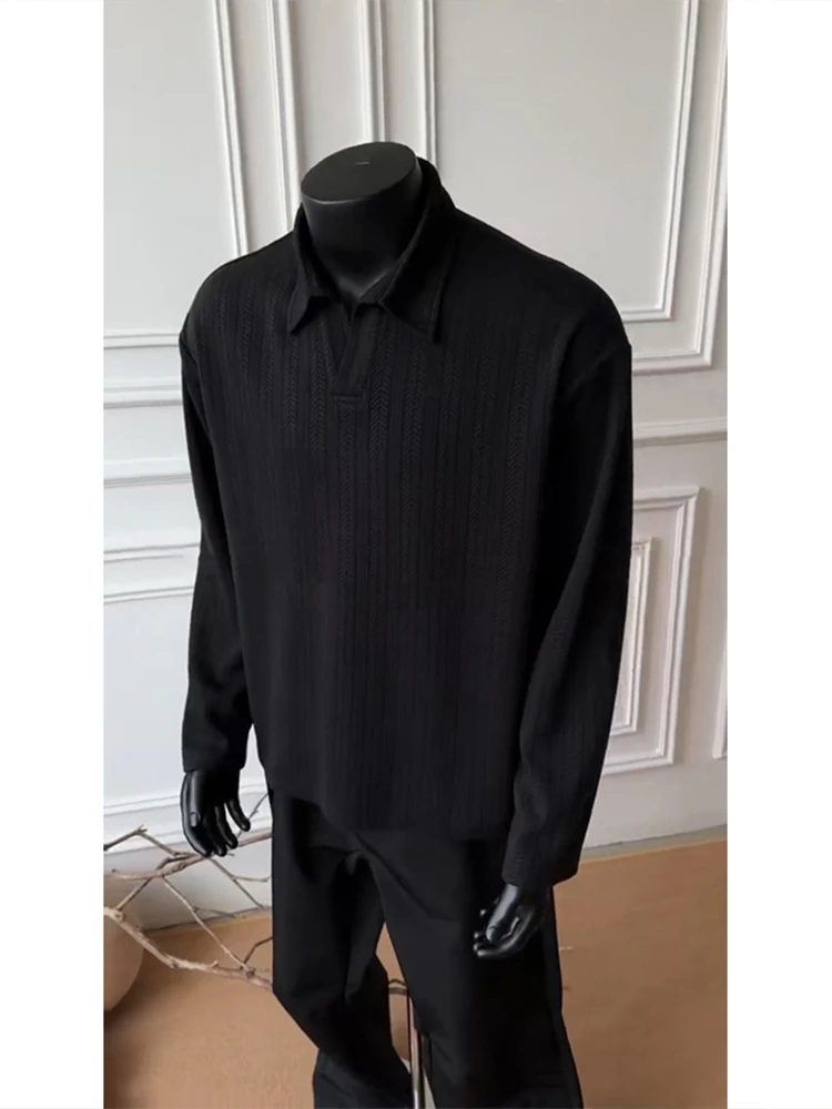 

Мужской свитшот Bla Cleanfit Wheat Stripe с V-образным вырезом и длинными рукавами, весна-осень-зима, в американском стиле, для повседневной носки