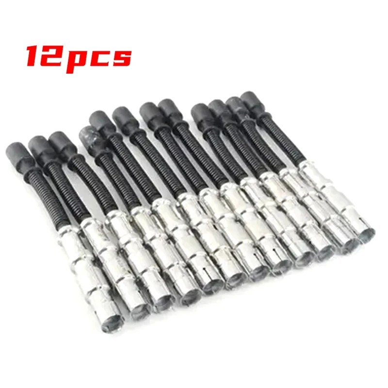 12PC Spark Plug Wires Ignition Wire For Benz C E Class E320 W210 W203 W211 W220 W251 C240 C320 C55 1121500118 1121500218