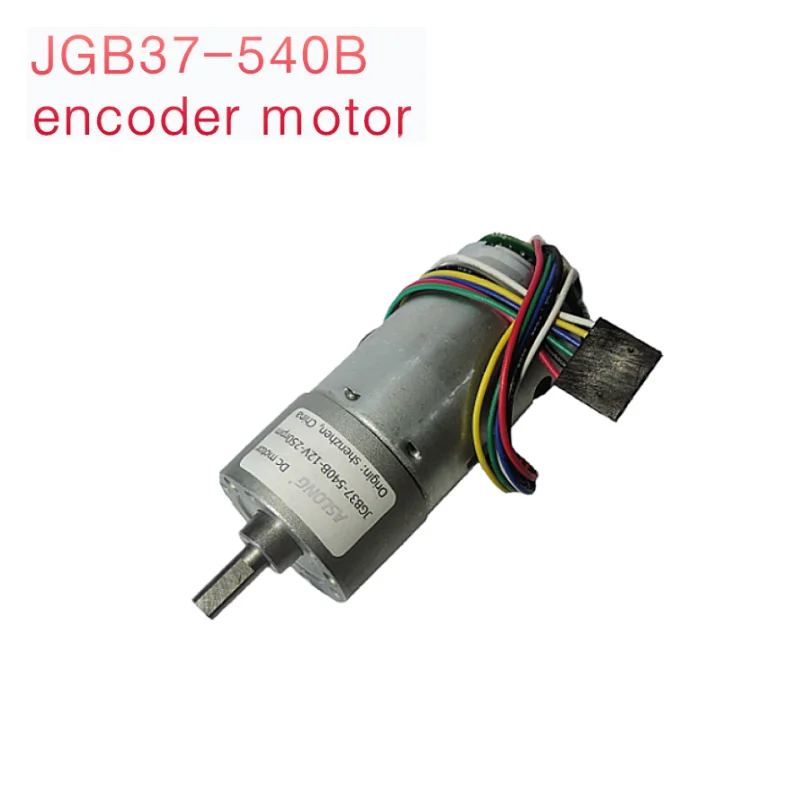 

12V JGB37-540B Reduction Encoder Horseplate Speed Measuring Motor DIY